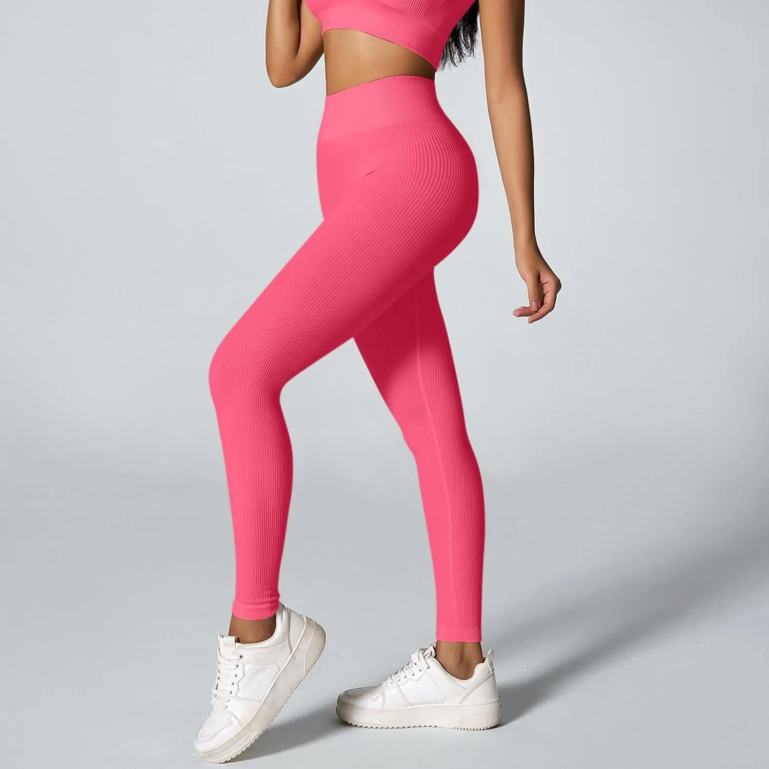 Women's High Waist Yoga Pants Butt Lifting Lounge Work Exercise Stretchy Yoga Leggings