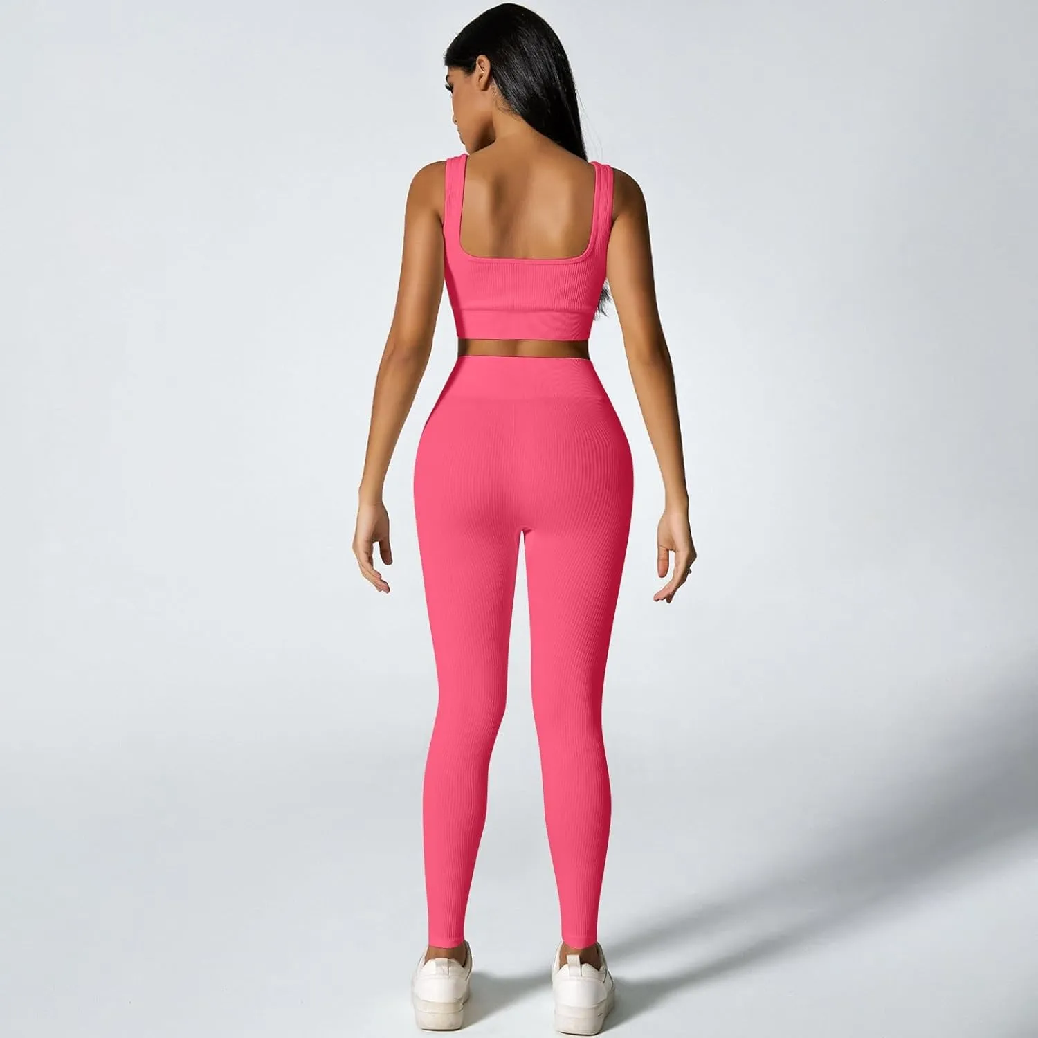 Women's High Waist Yoga Pants Butt Lifting Lounge Work Exercise Stretchy Yoga Leggings