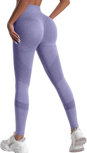 Women's High Waisted Yoga Pants Butt Lifting Loose Long Sport Stretch Yoga Leggings