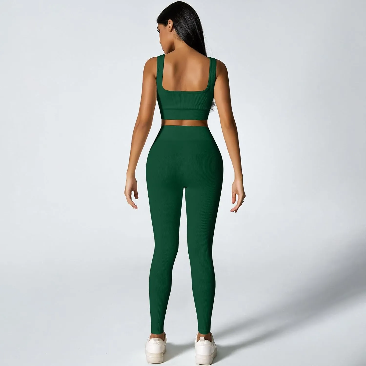 Women's High-Waisted Yoga Pants Butt Lifting Soft Lounge Active Stretchy Yoga Leggings