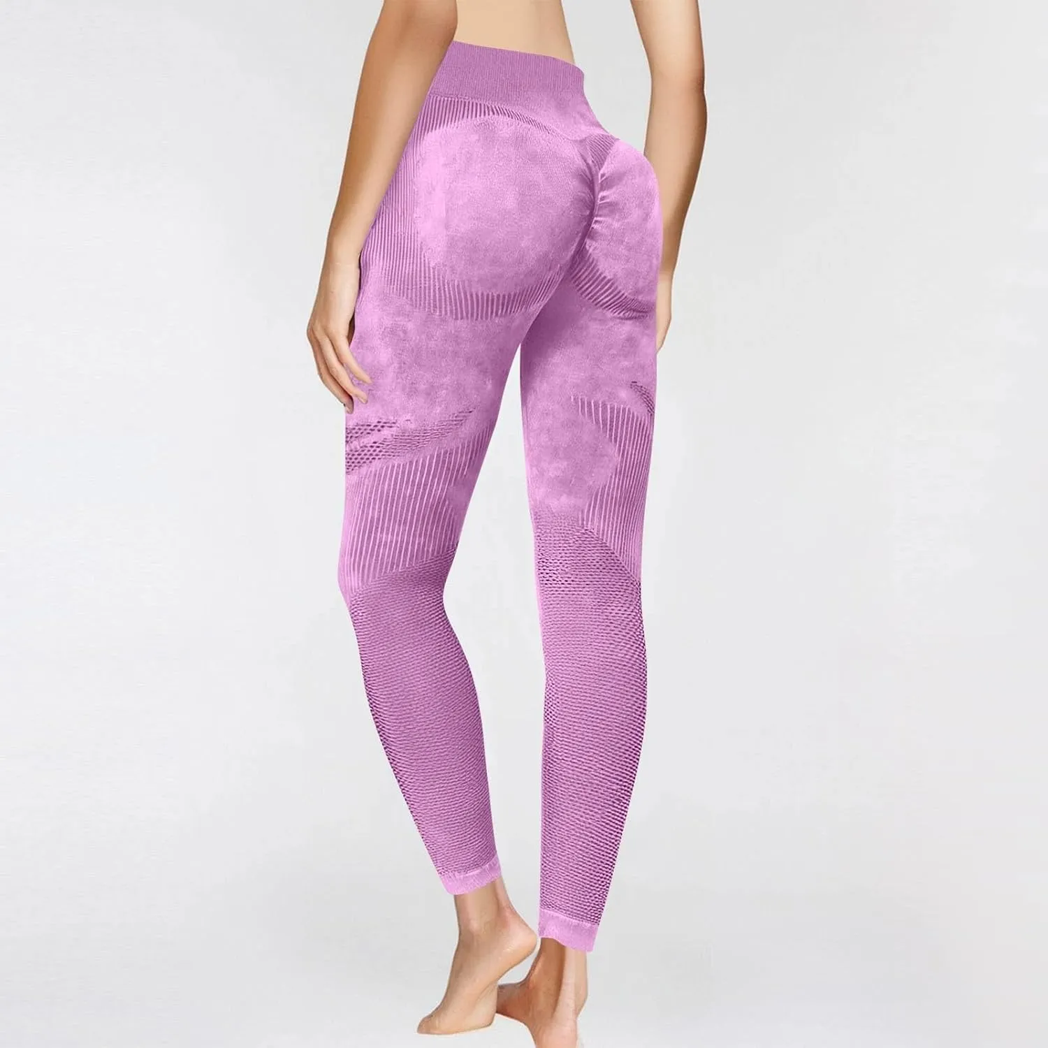 Womens Highwaisted Yoga Pants Butt Lifting Casual Lounge Gym Stretchy Yoga Leggings