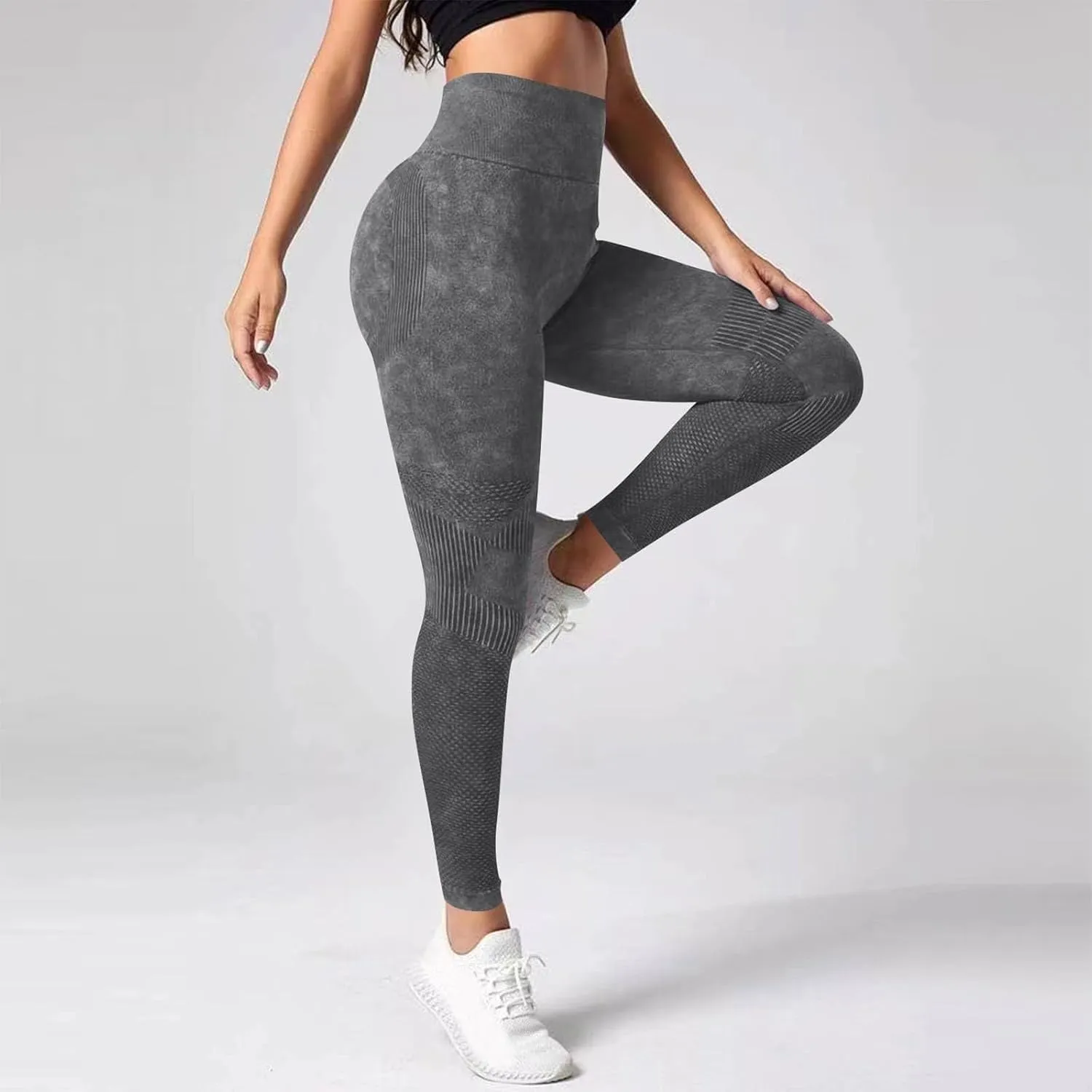 Womens Highwaisted Yoga Pants Butt Lifting Casual Lounge Gym Stretchy Yoga Leggings