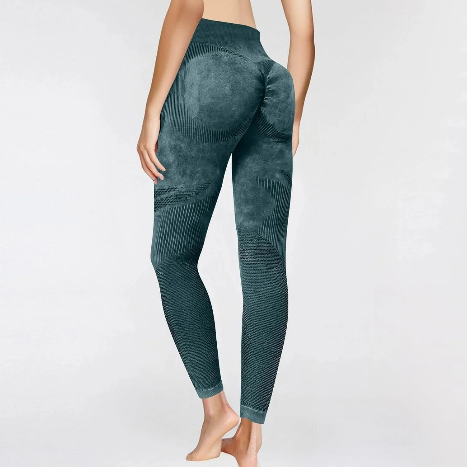 Womens Highwaisted Yoga Pants Butt Lifting Casual Lounge Gym Stretchy Yoga Leggings