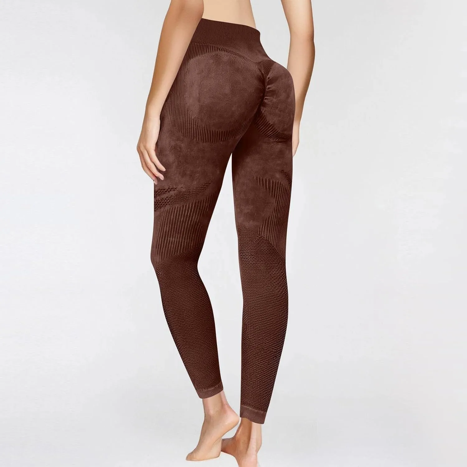 Womens Highwaisted Yoga Pants Butt Lifting Casual Lounge Gym Stretchy Yoga Leggings