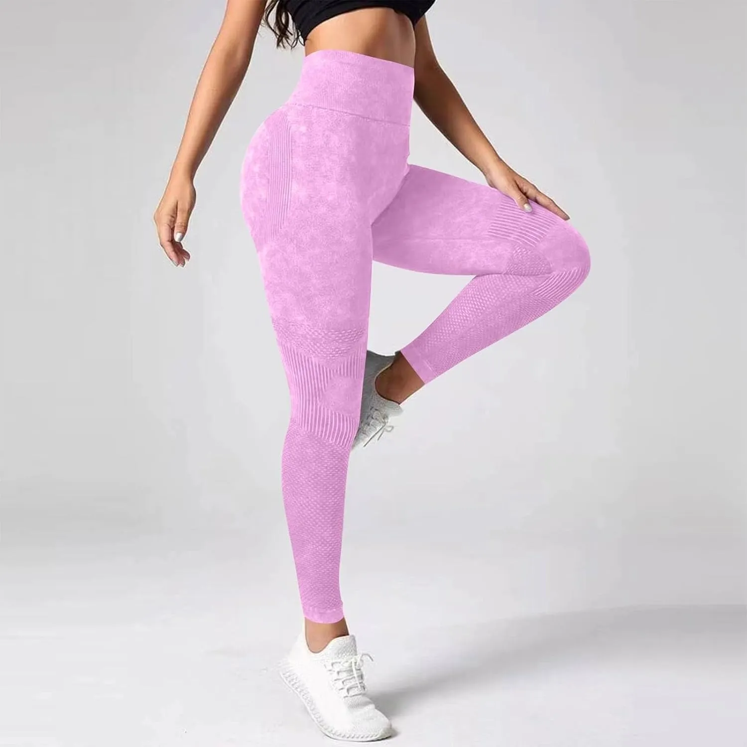 Womens Highwaisted Yoga Pants Butt Lifting Casual Lounge Gym Stretchy Yoga Leggings