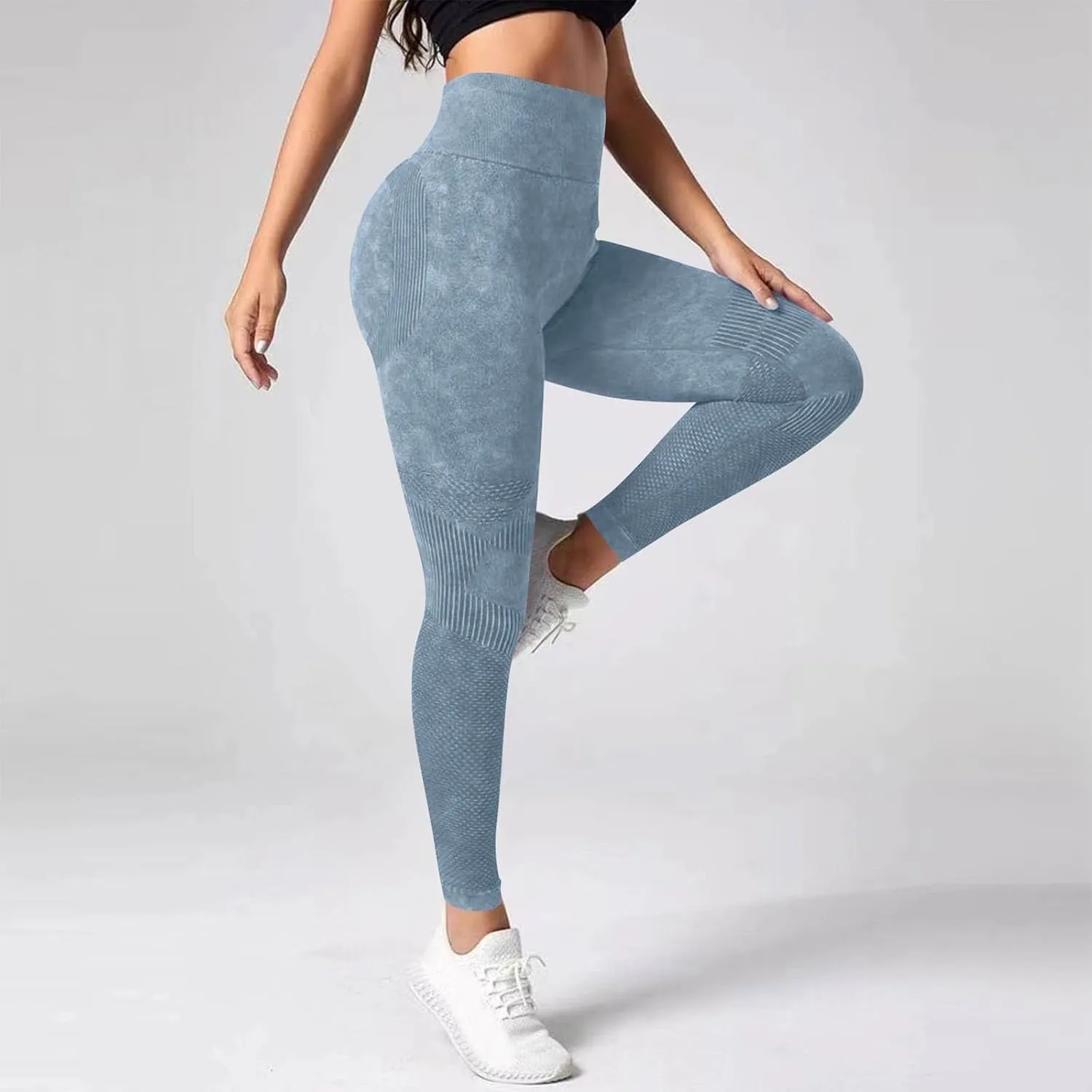 Womens Highwaisted Yoga Pants Butt Lifting Casual Lounge Gym Stretchy Yoga Leggings