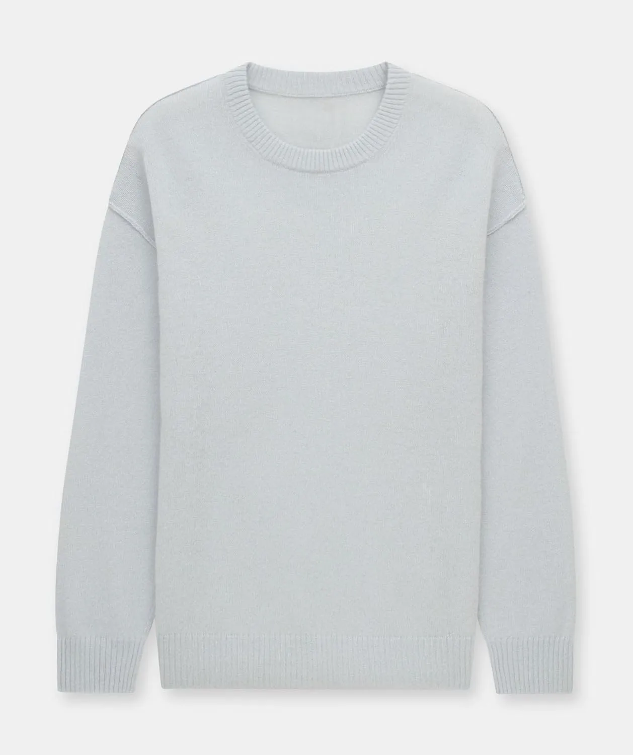 Women's Lightweight Reversible Cashmere Crewneck Sweater