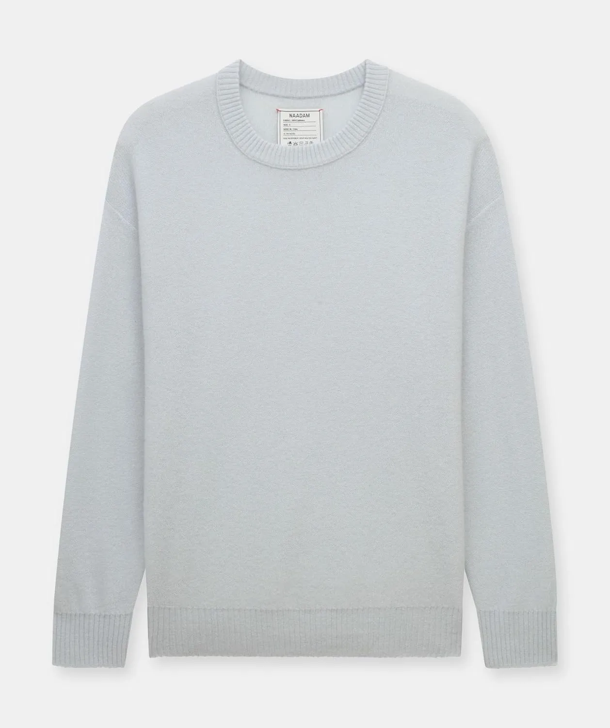 Women's Lightweight Reversible Cashmere Crewneck Sweater