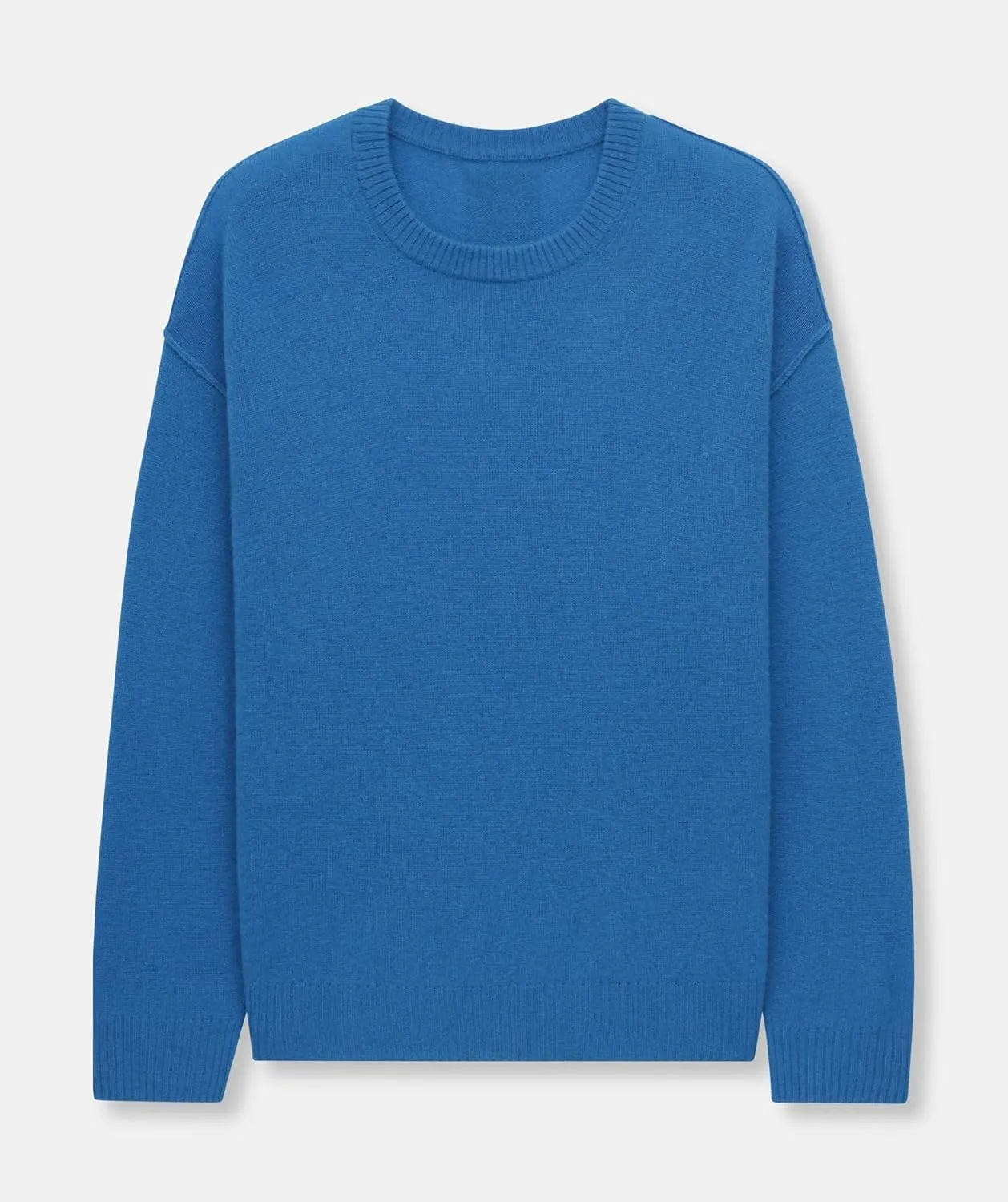 Women's Lightweight Reversible Cashmere Crewneck Sweater