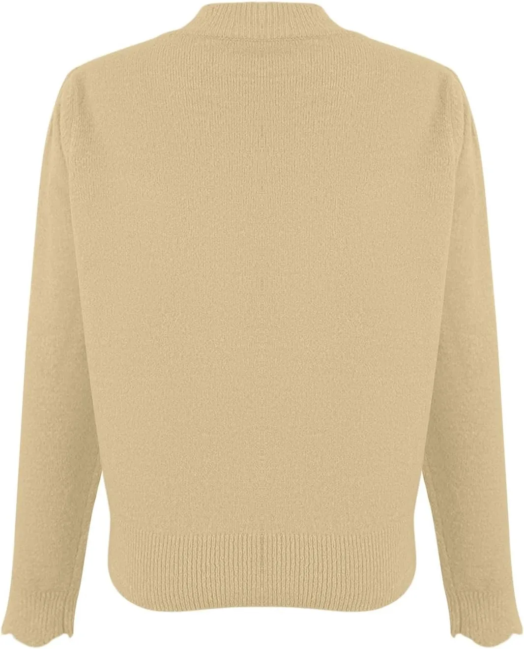 Womens Tops Crewneck Sweater Blouses for Women Long Sleeve Crochet Knit Plain Winter Fall Shirts 2023 Fashion Y2K