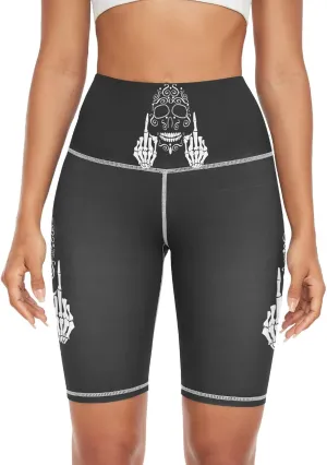 Women's Tummy Control Yoga Leggings, Shorts with Back Pocket, Capri Pants XS-XXL