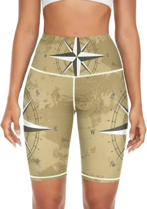 Women's Tummy Control Yoga Leggings, Shorts with Back Pocket, Capri Pants XS-XXL