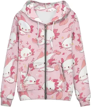 Womens Zip Up Hoodie Jacket Fashion Sweatshirts Clothing