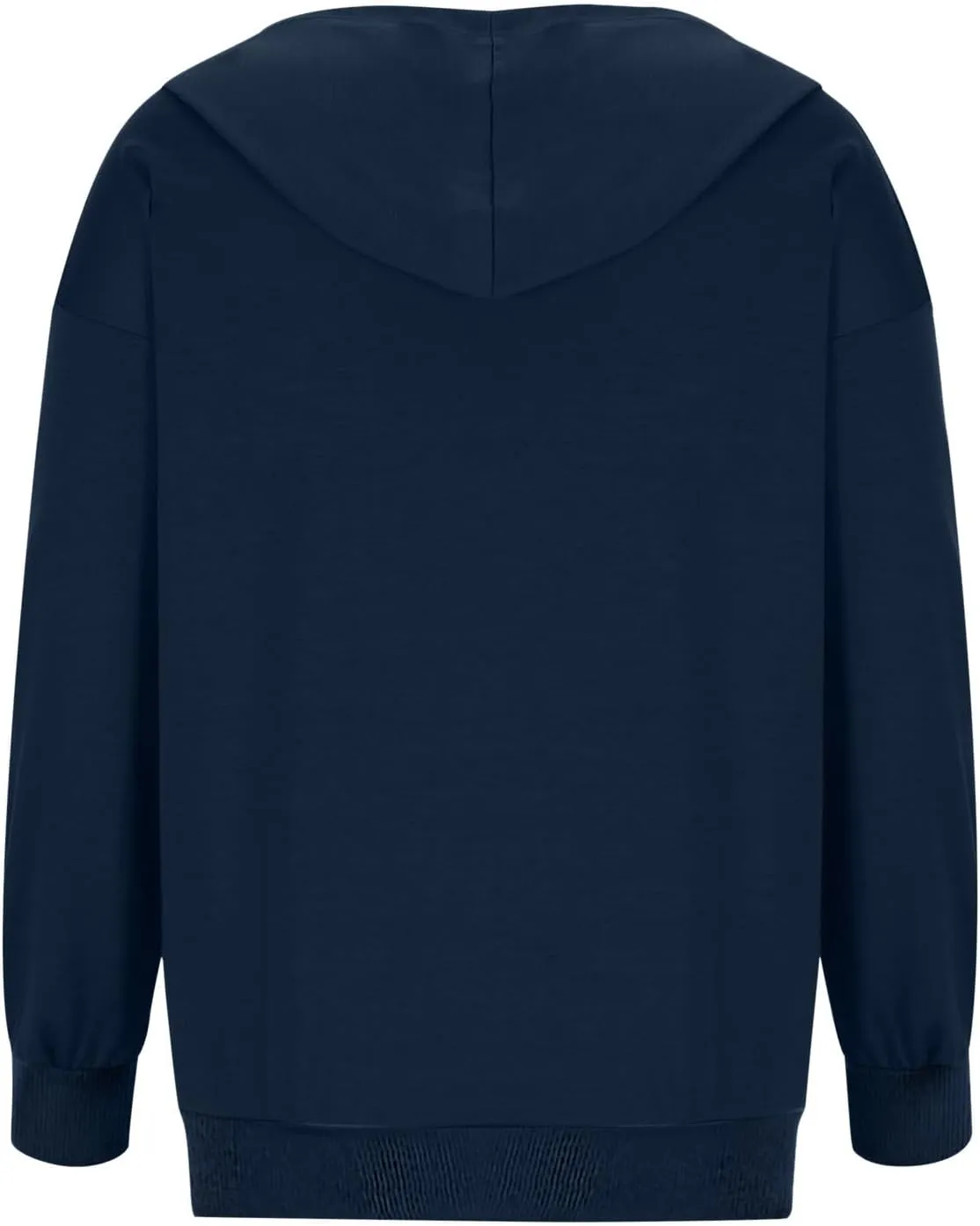 Womens Zip Up Hoodies Long Sleeve Drawstring Sweatshirts Fall Outfits Oversized Sweaters Casual Fashion Jackets 2024