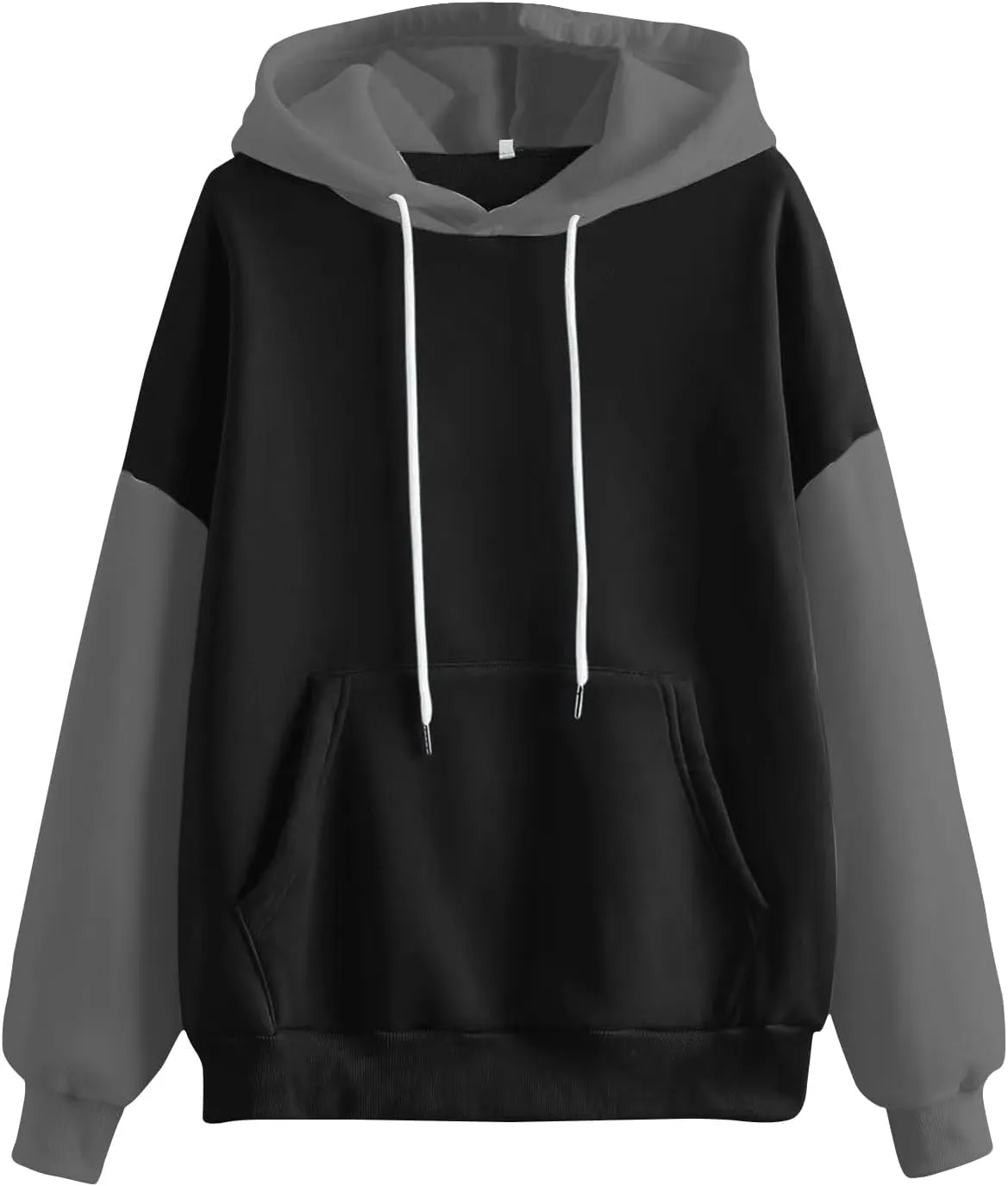 Ymosrh Men's Fashion Hoodies & Sweatshirts Casual Hoodie Drawstring Long Sleeve Hooded Sweatshirt For Men, M-3XL