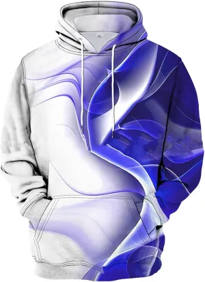 Ymosrh Men's Graphic Hoodies Print Long Sleeve Drawstring Hoodie Pullover Sweatshirt, M-6XL