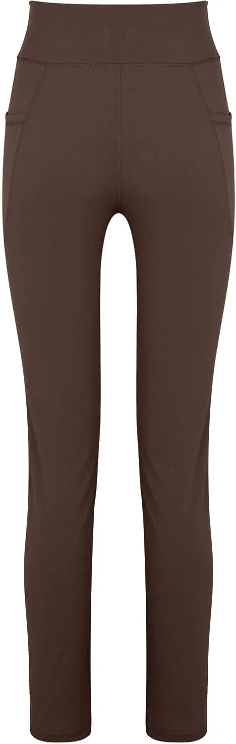 Yoga Pants Pants Women's Wide Casual Slim Leg Pants Loose Yoga Color Yoga Crossover Yoga Pants with Tummy Control
